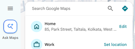 Update 2: Ask Maps AI Integration