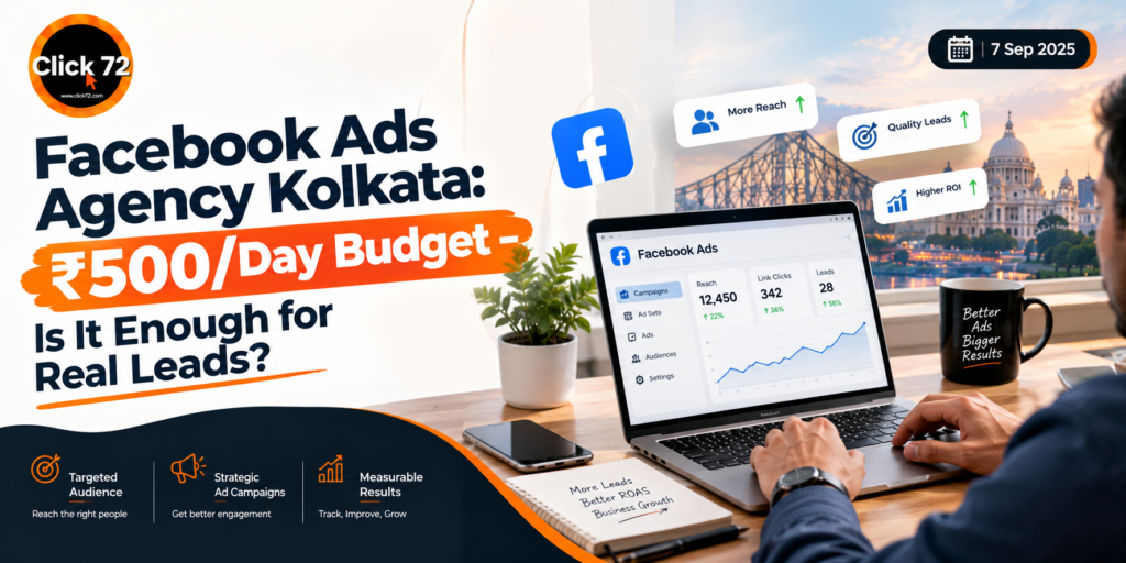 Facebook Ads Agency Kolkata: ₹500/Day Budget – Is It Enough for Real Leads?