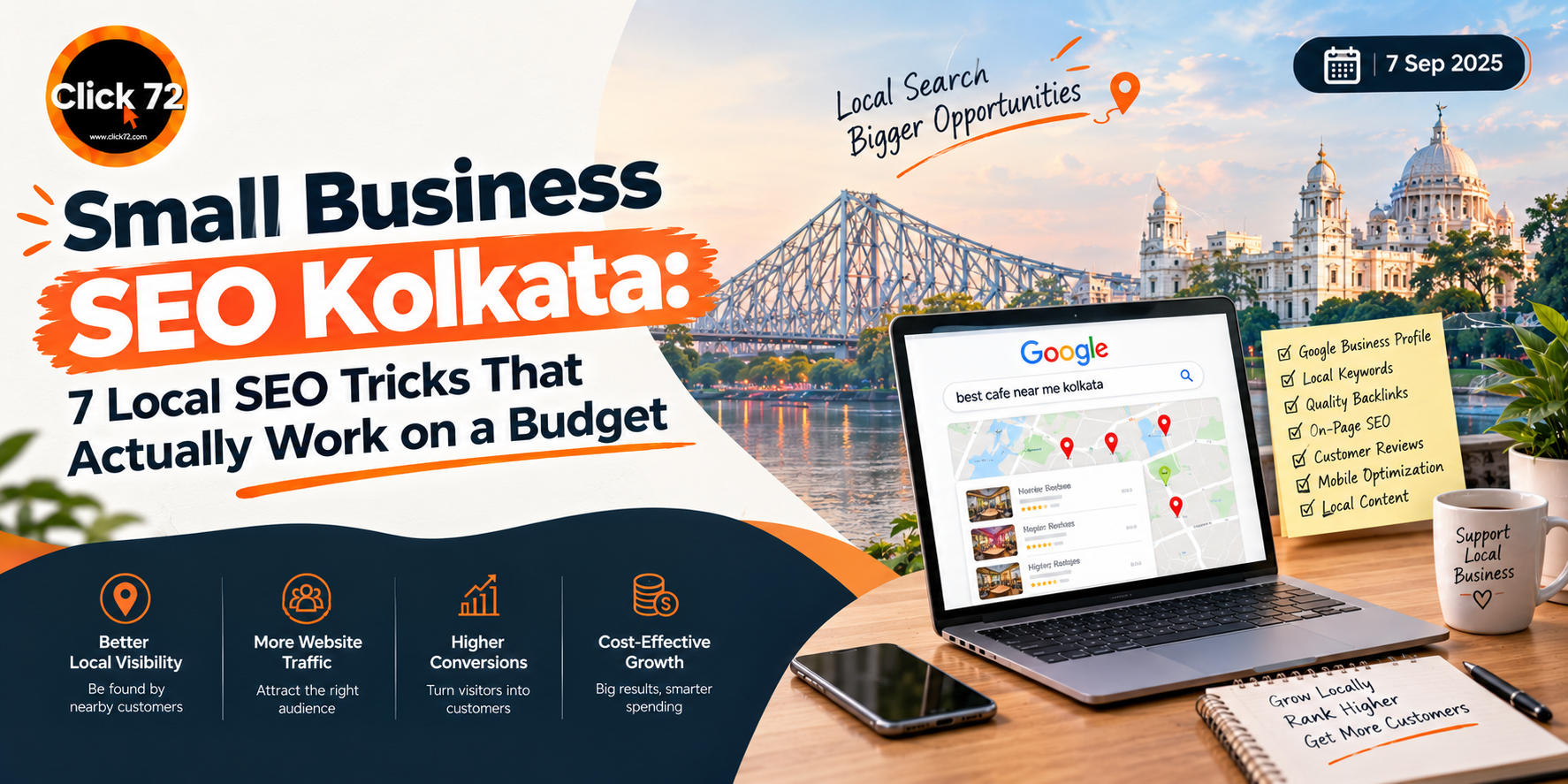 Small Business SEO Kolkata: 7 Local SEO Tricks That Actually Work on a Budget