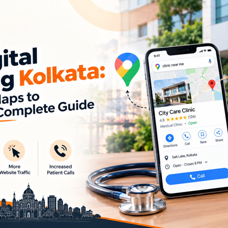 Clinic Digital Marketing Kolkata: From Google Maps to Patient Calls – Complete Guide