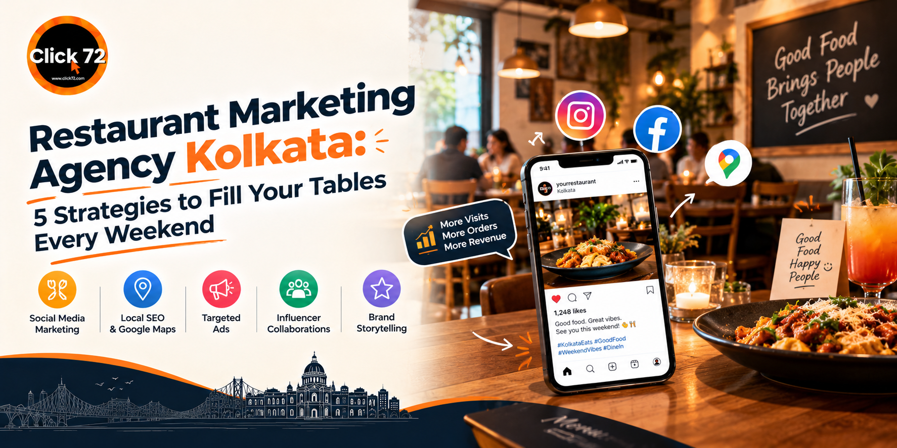 Restaurant Marketing Agency Kolkata: 5 Strategies to Fill Your Tables Every Weekend